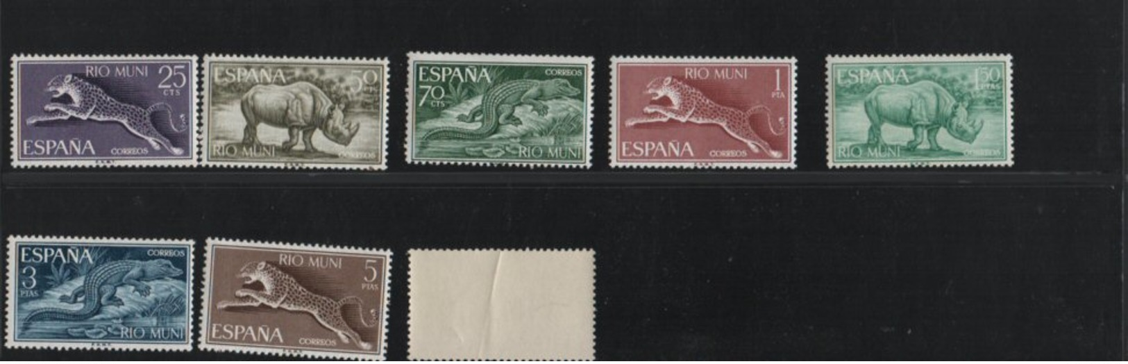 Rio Muni Mi.-Nr. : 1 - 68, Postfrisch MNH - Collections (without Album)