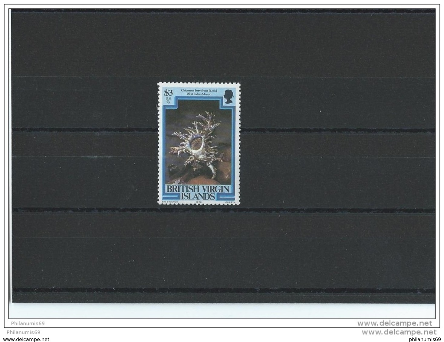 VIERGES 1979/1980 - YT N° 386 NEUF SANS CHARNIERE ** (MNH) GOMME D'ORIGINE LUXE - British Virgin Islands