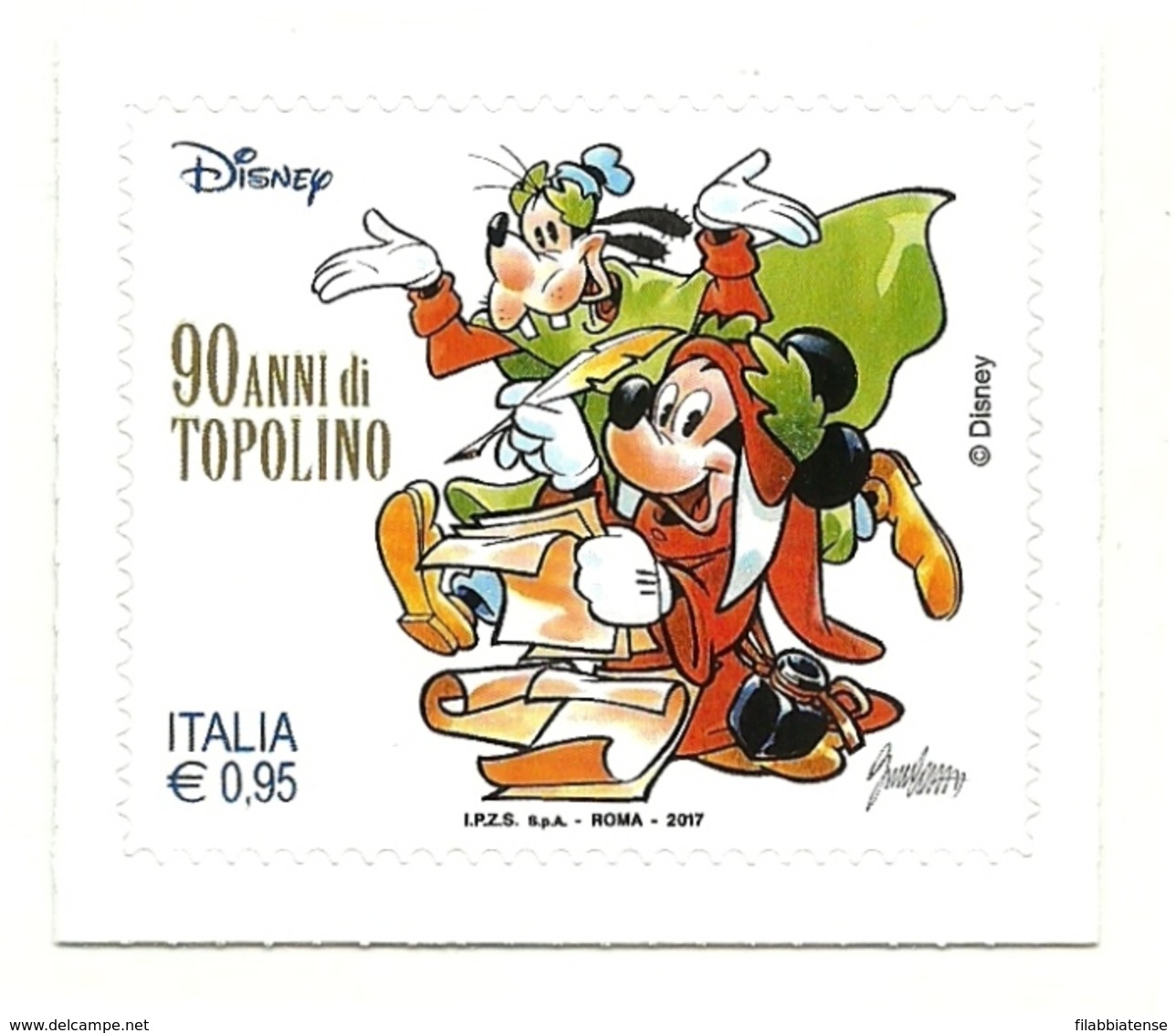 2017 - Italia 3850 Walt Disney ---- - Disney