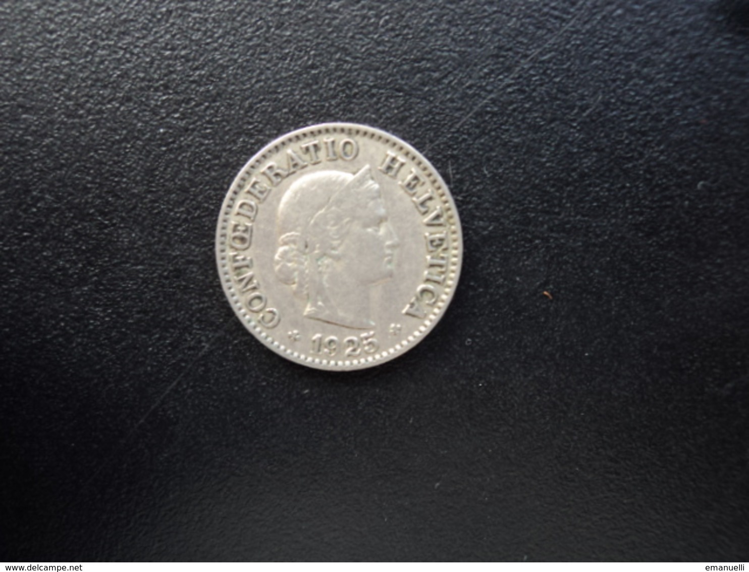 SUISSE : 5 RAPPEN    1925 B    KM 26     TTB - 5 Centimes / Rappen