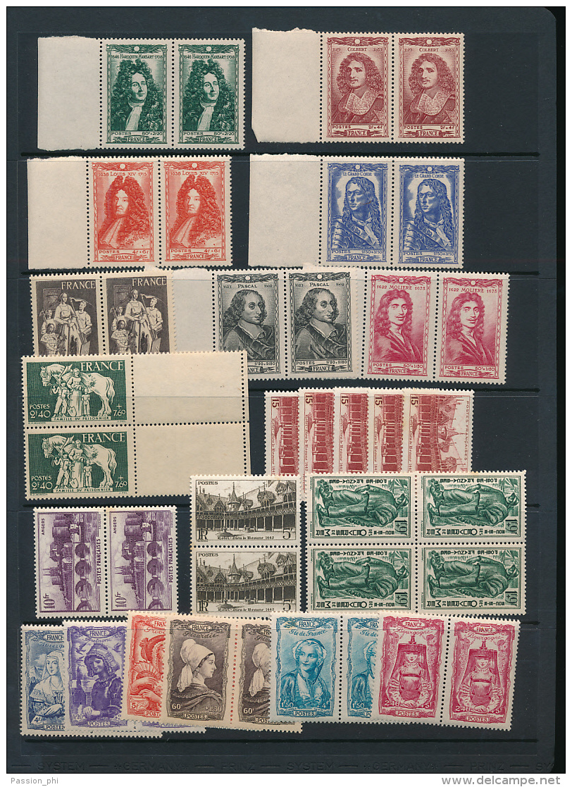 FRANCE ENSEMBLE SANS CHARNIERE - Collections