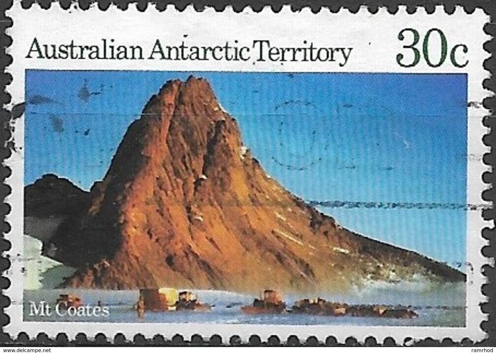 AUSTRALIAN ANTARCTIC TERRITORY 1984 Antarctic Scenes - 30c - Mount Coates  FU - Used Stamps