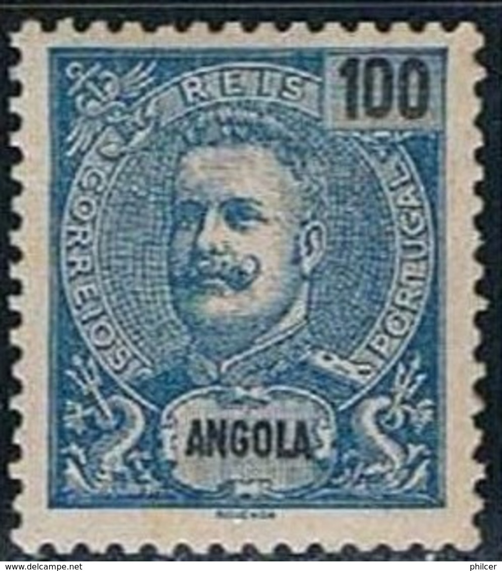 Angola, 1898/901, # 47, MH - Angola