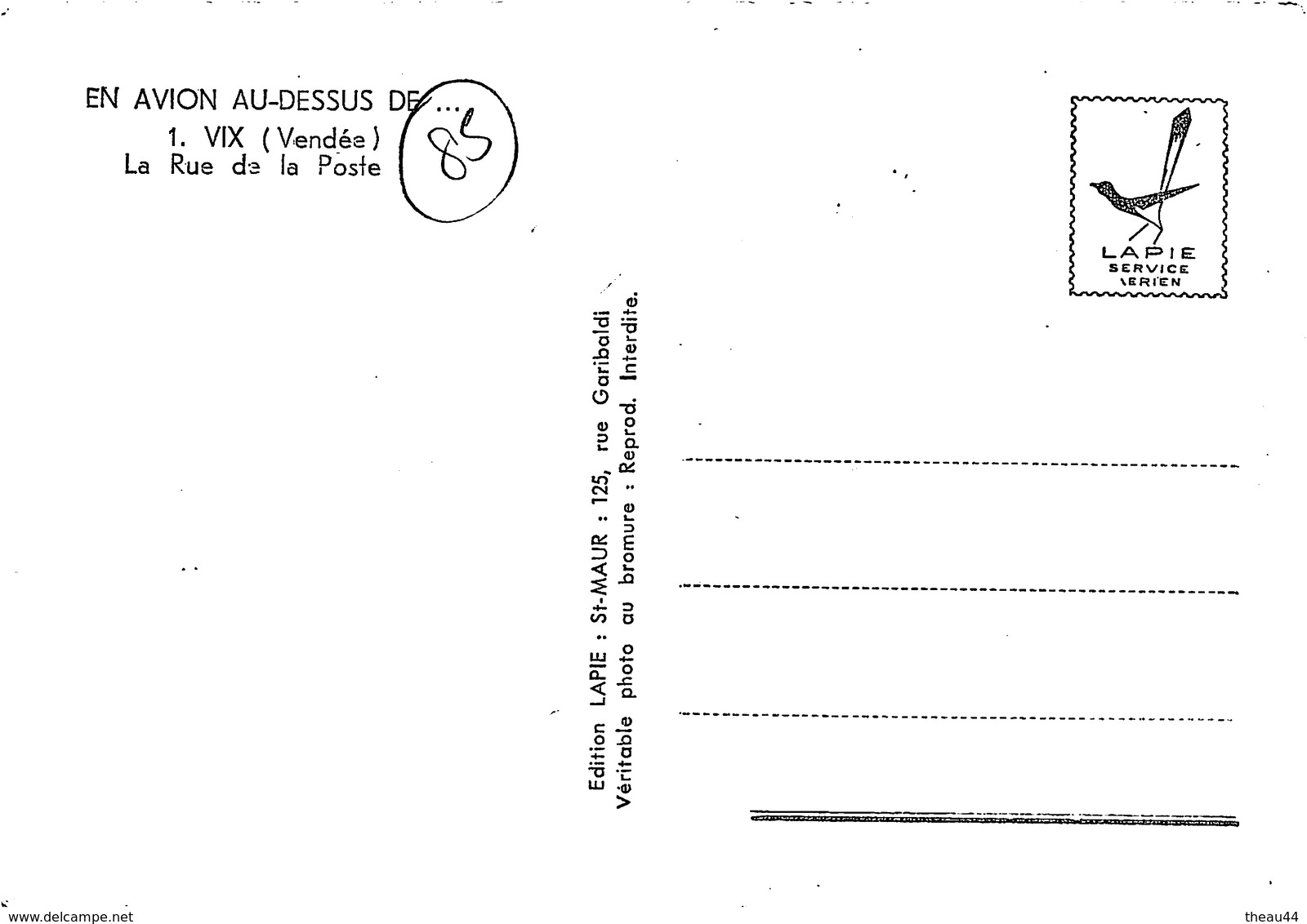 ¤¤  -  VIX   -   La Rue De La Poste     -   ¤¤ - Autres & Non Classés