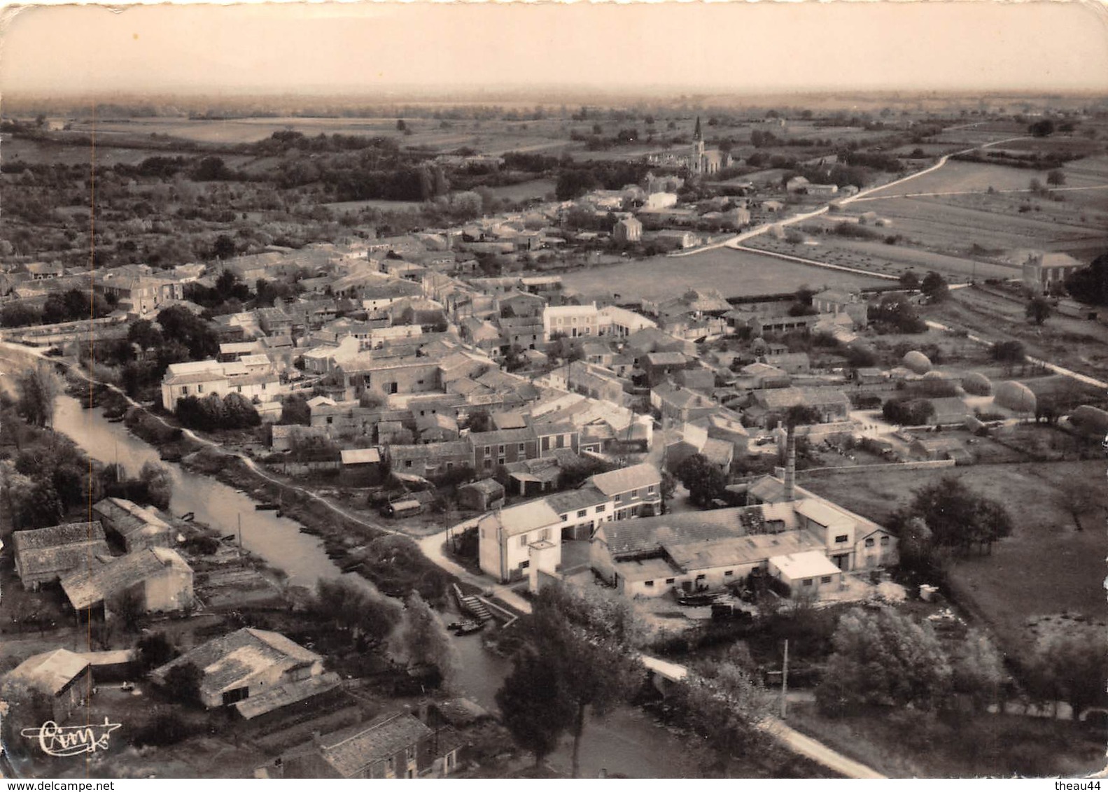 ¤¤   -   LE GUE-de-VELLUIRE   -  Vue Générale Aérienne   -   ¤¤ - Autres & Non Classés