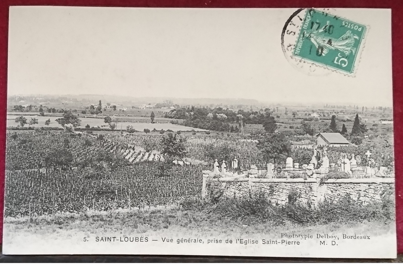 ST.LOUBES.VUE GENERALE PRISE DE L EGLISE SAINT PIERRE - Autres & Non Classés