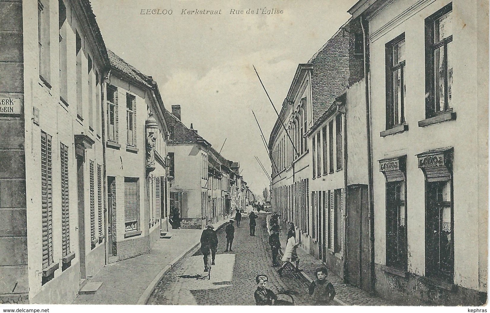 EECLOO - EEKLO : Kerkstraat - Rue De L'Eglise - Eeklo