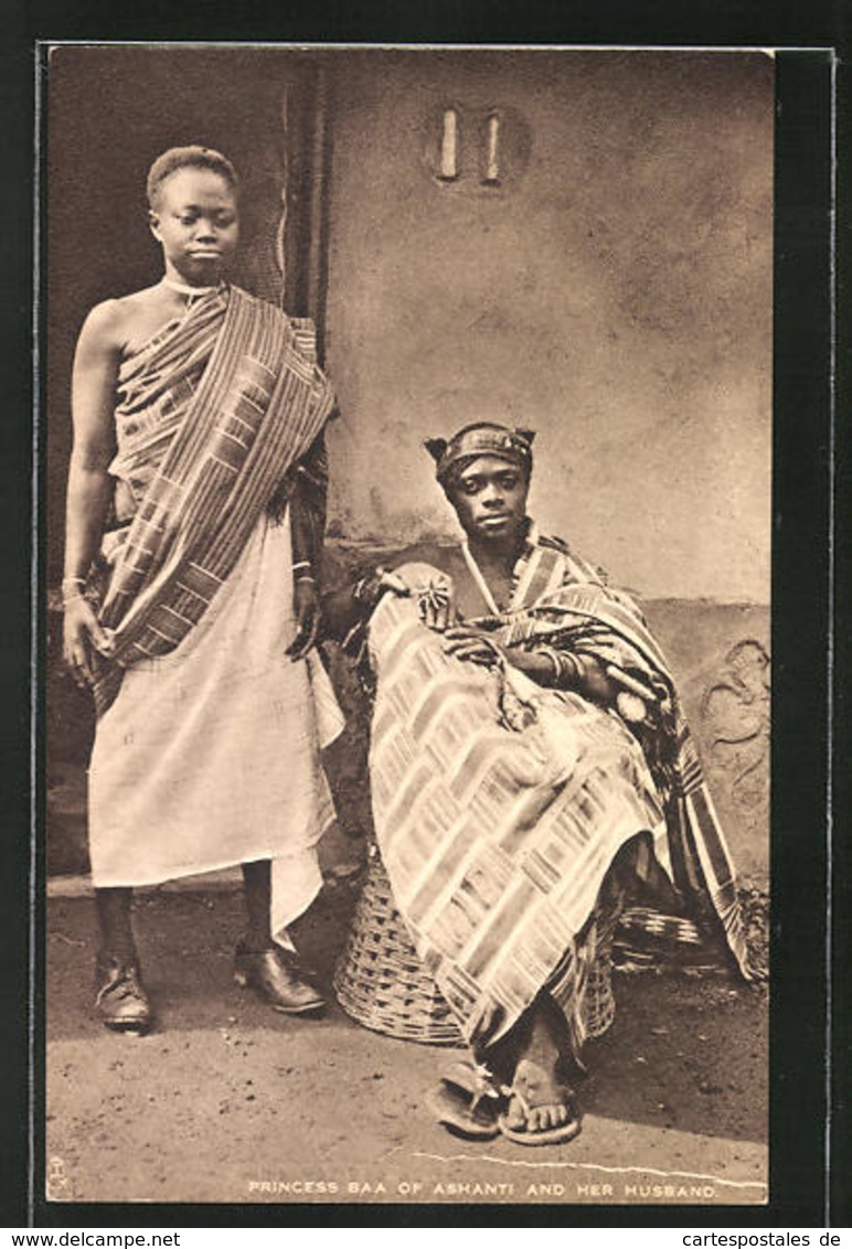 CPA Ashanti, Princess Baa Of Ashanti And Her Husband - Ghana - Gold Coast