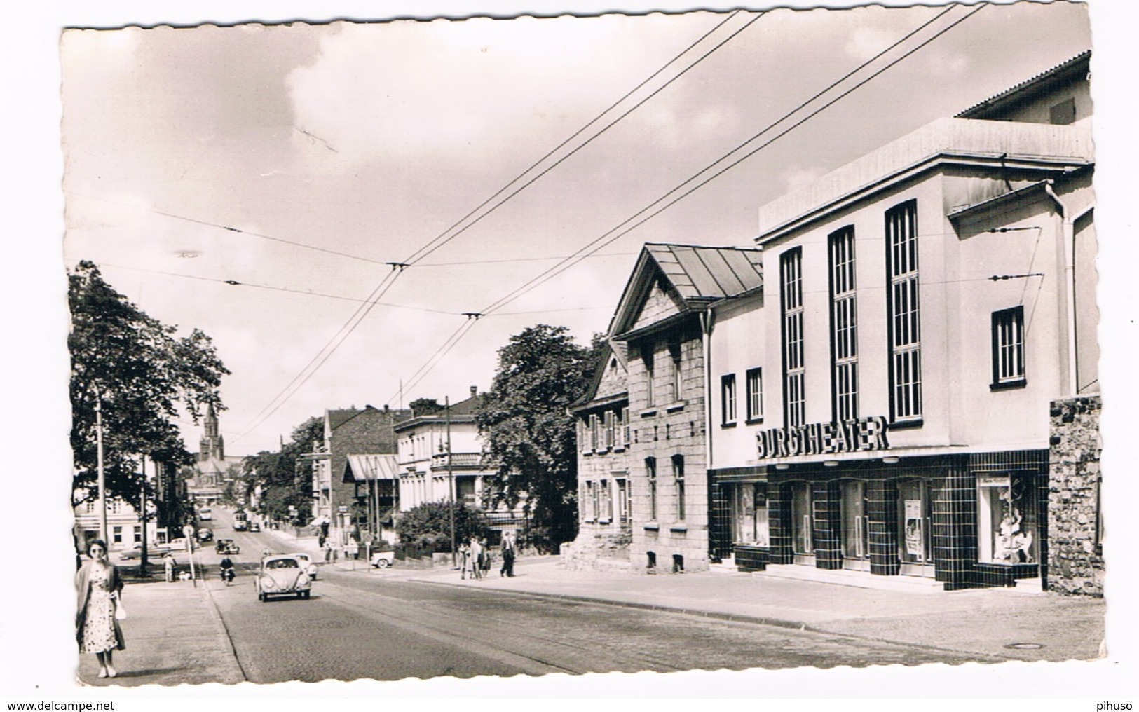 D-8681   LETMATHE : Hauptstrasse, Burgtheater - Iserlohn