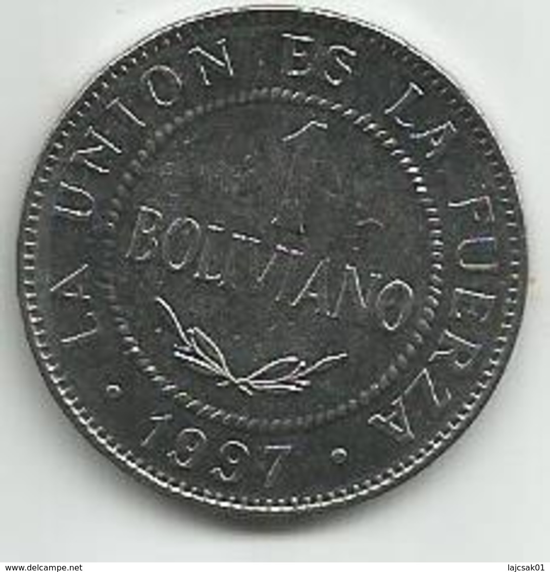 Bolivia  1 Boliviano 1997. High Grade - Bolivie