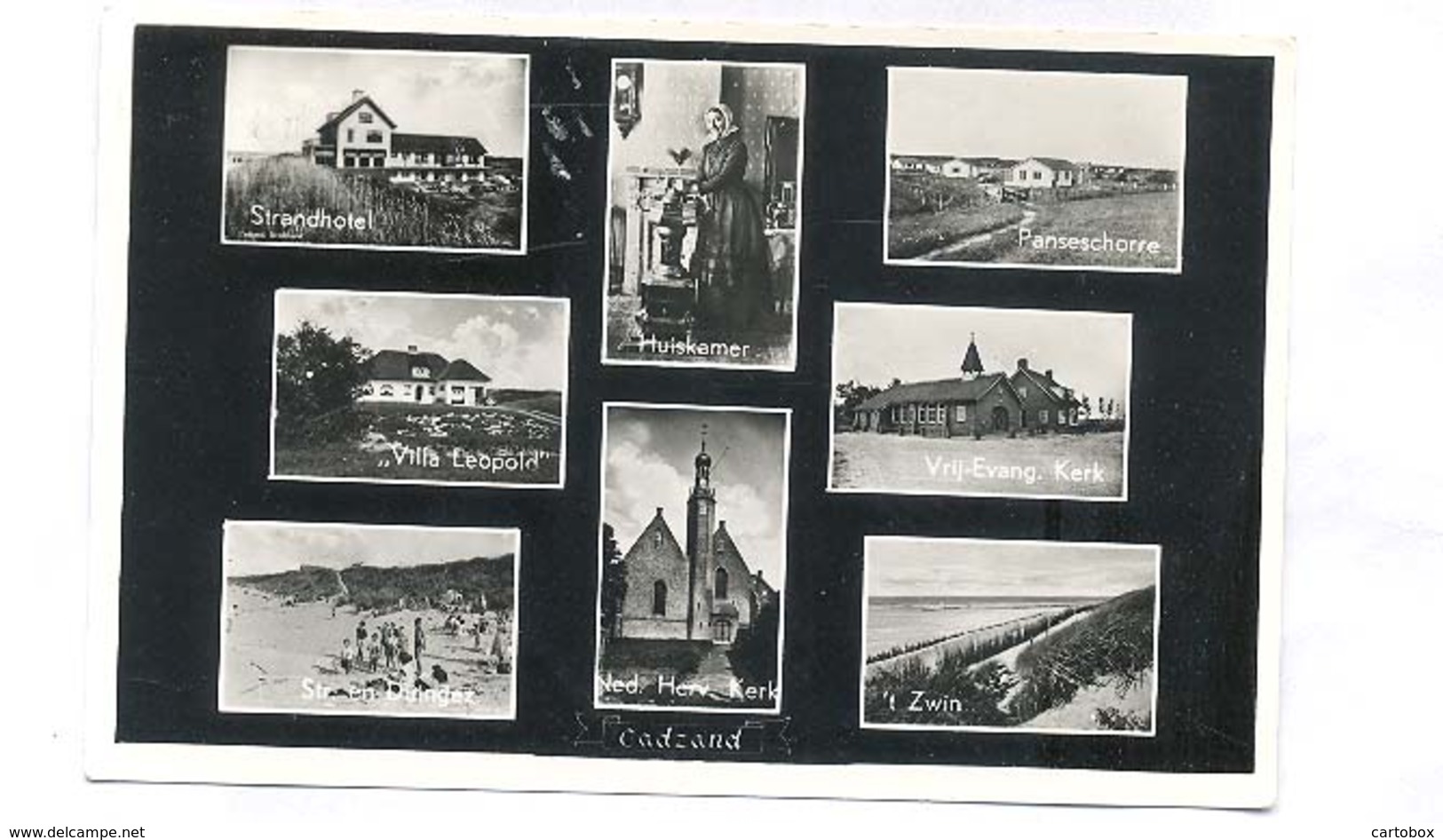 Cadzand, Zonder Titel     Glansfotokaart - Cadzand