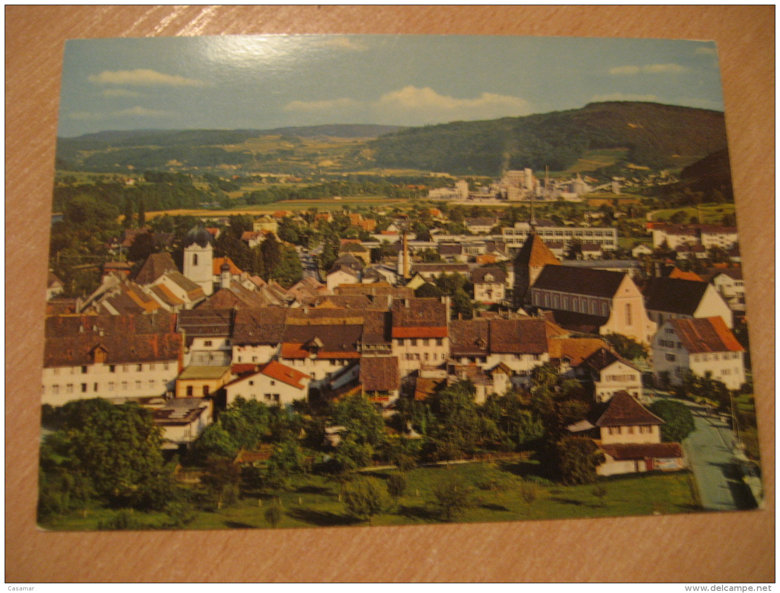 ZURZACH Thermal Thermalbad Kurort Spa Thermal Health Cancel Post Card Aargau Switzerland - Zurzach