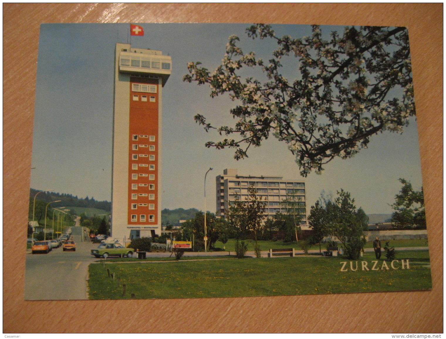 ZURZACH Thermalkurort Clinic Thermalbad Kurort Spa Thermal Health Cancel Post Card Aargau Switzerland - Zurzach