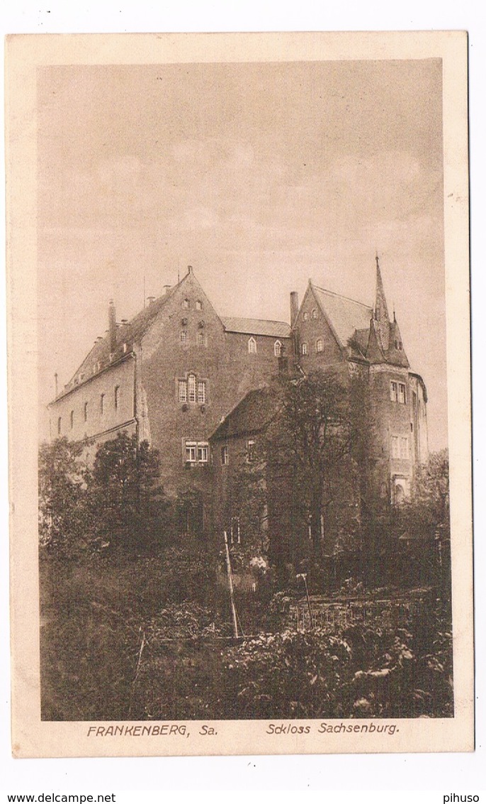 D-8694   FRANKENBERG : Schloss Sachsenburg - Frankenberg