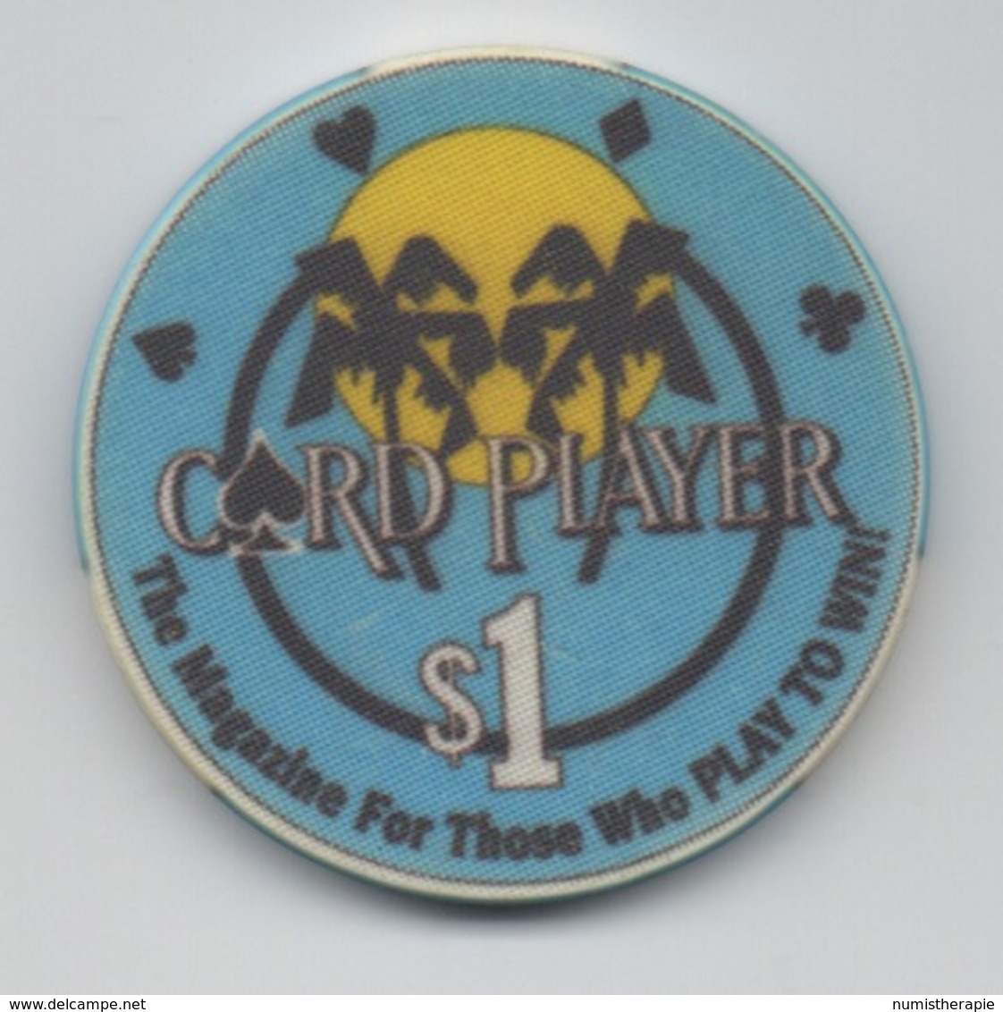 Jeton De Casino : Card Player Cruises $1 - Casino