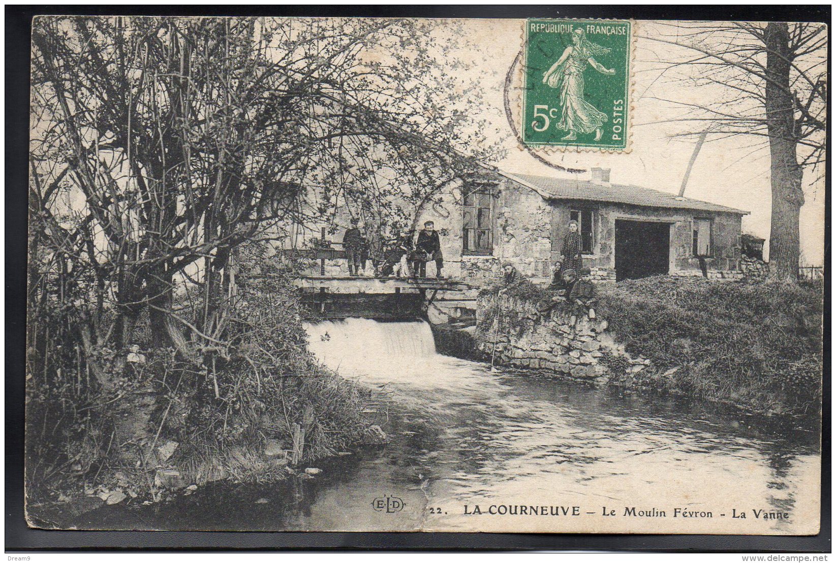 LA COURNEUVE 93 - Le Moulin Fevron - La Vanne - La Courneuve