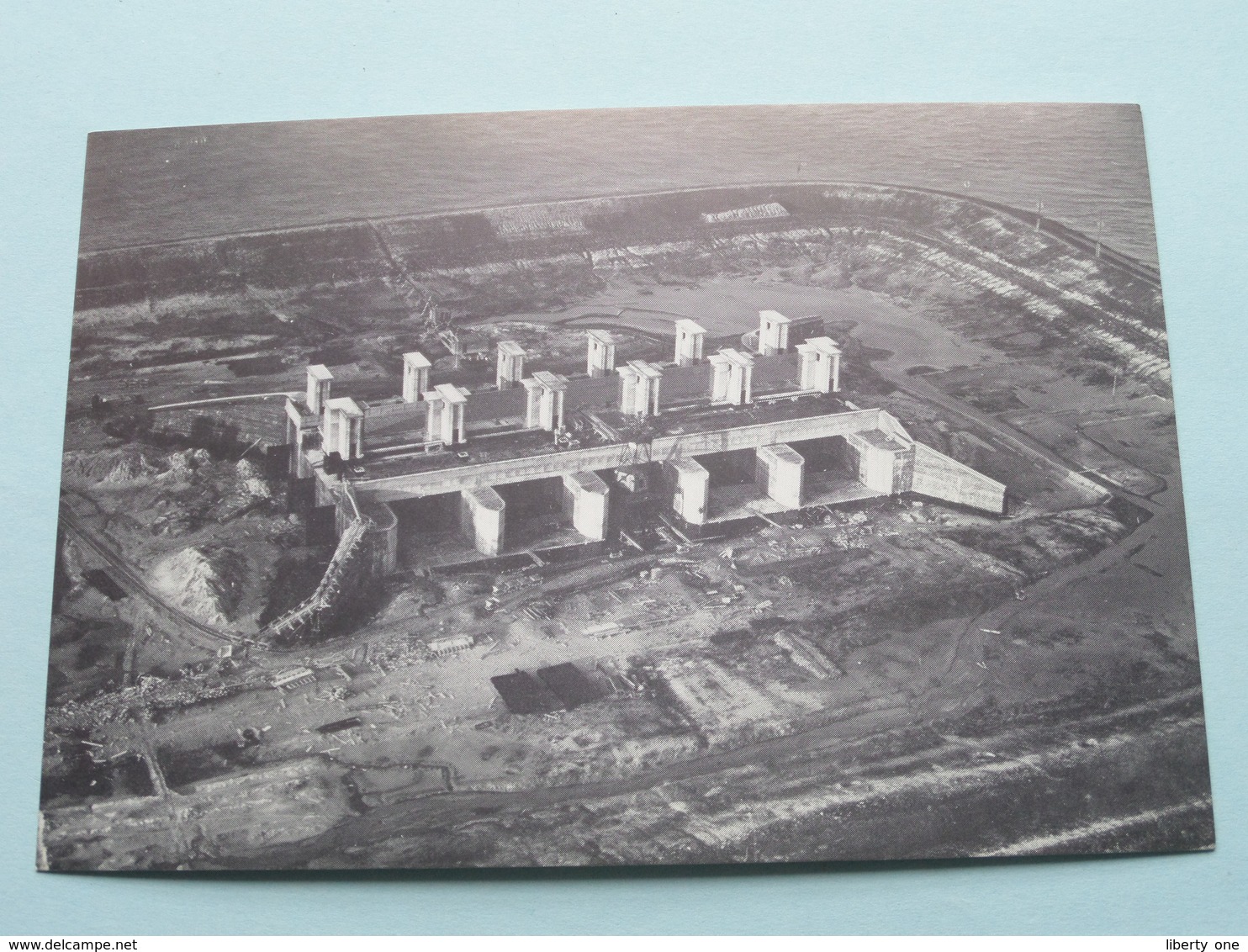 De Uitwateringssluizen Ten Oosten Van Den Oever In Aanbouw (dec 1929)....... ( Copyright Foto's : Gemeente Wieringen ) ! - Den Oever (& Afsluitdijk)