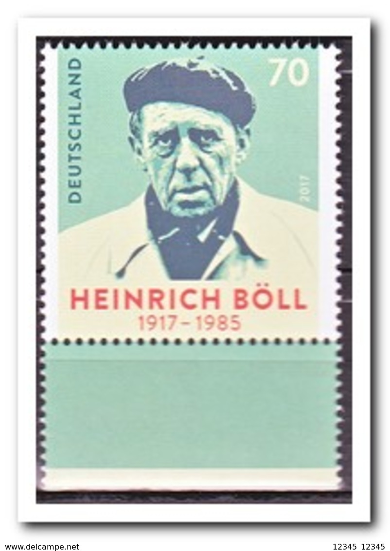 Duitsland 2017, Postfris MNH, MI 3350, Heinrich Böll - Ongebruikt