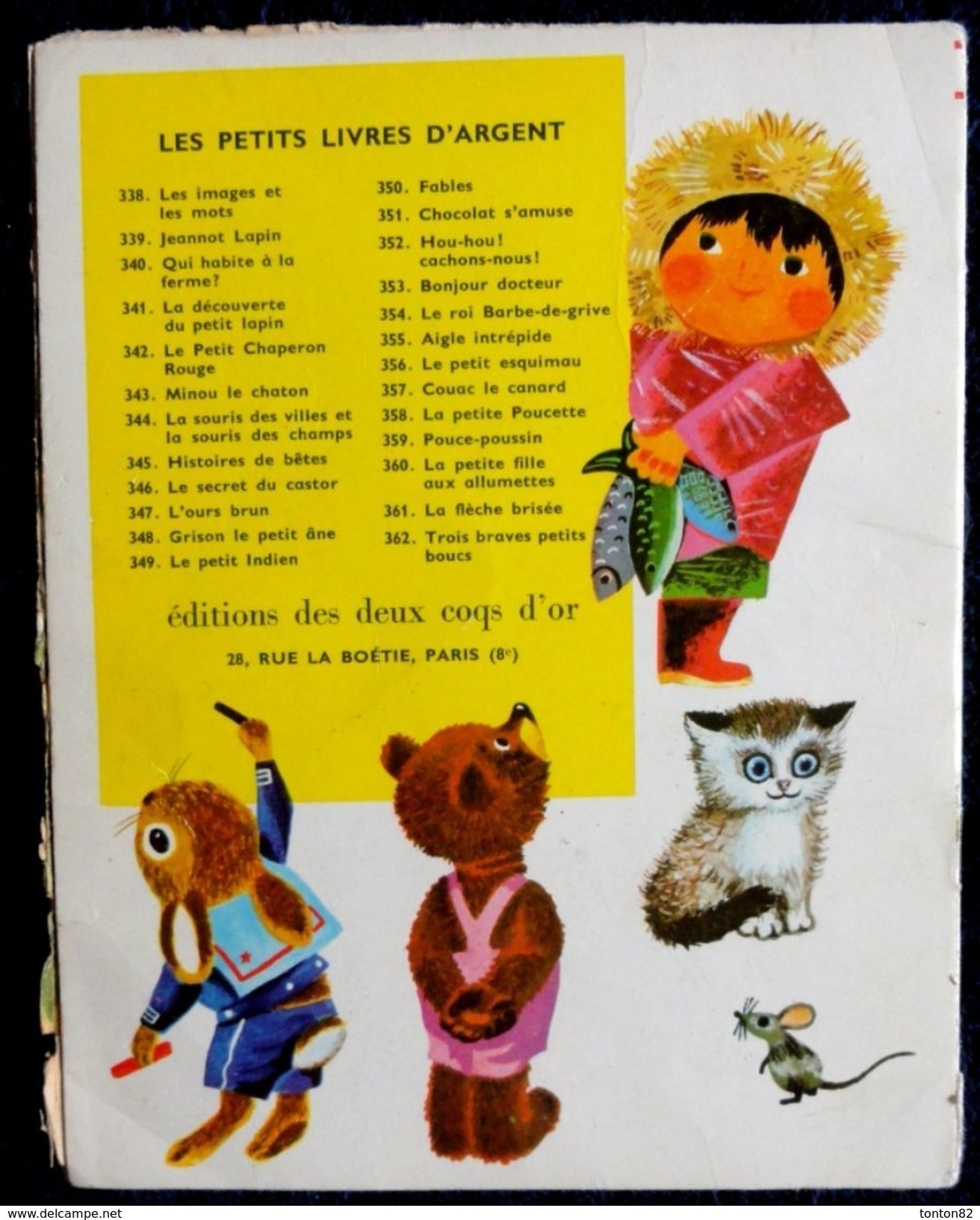 Un Petit Livre D'Argent N° 358 - La Petite Poucette - Éditions Des Deux Coqs D'or - ( 1970 ) . - Other & Unclassified