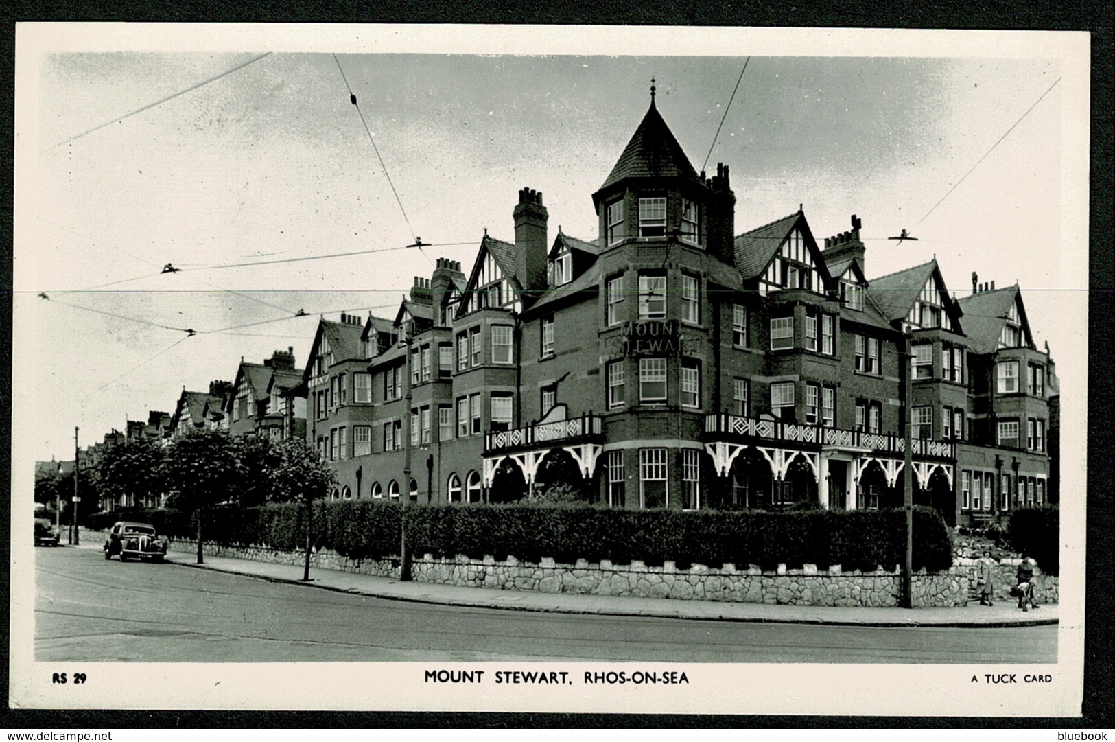 Ref 1230 - Raphael Tuck Real Photo Postcard - Mount Stewart Rhos-on-Sea - Denbighshire Wales - Denbighshire