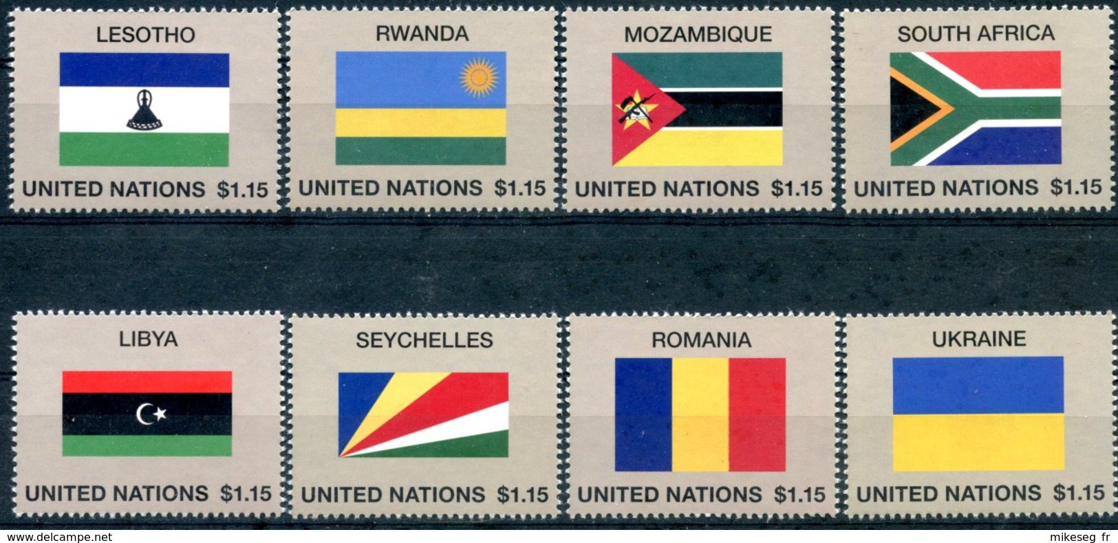 ONU New-York 2018 - Drapeaux Flags Flaggen ** - Unused Stamps