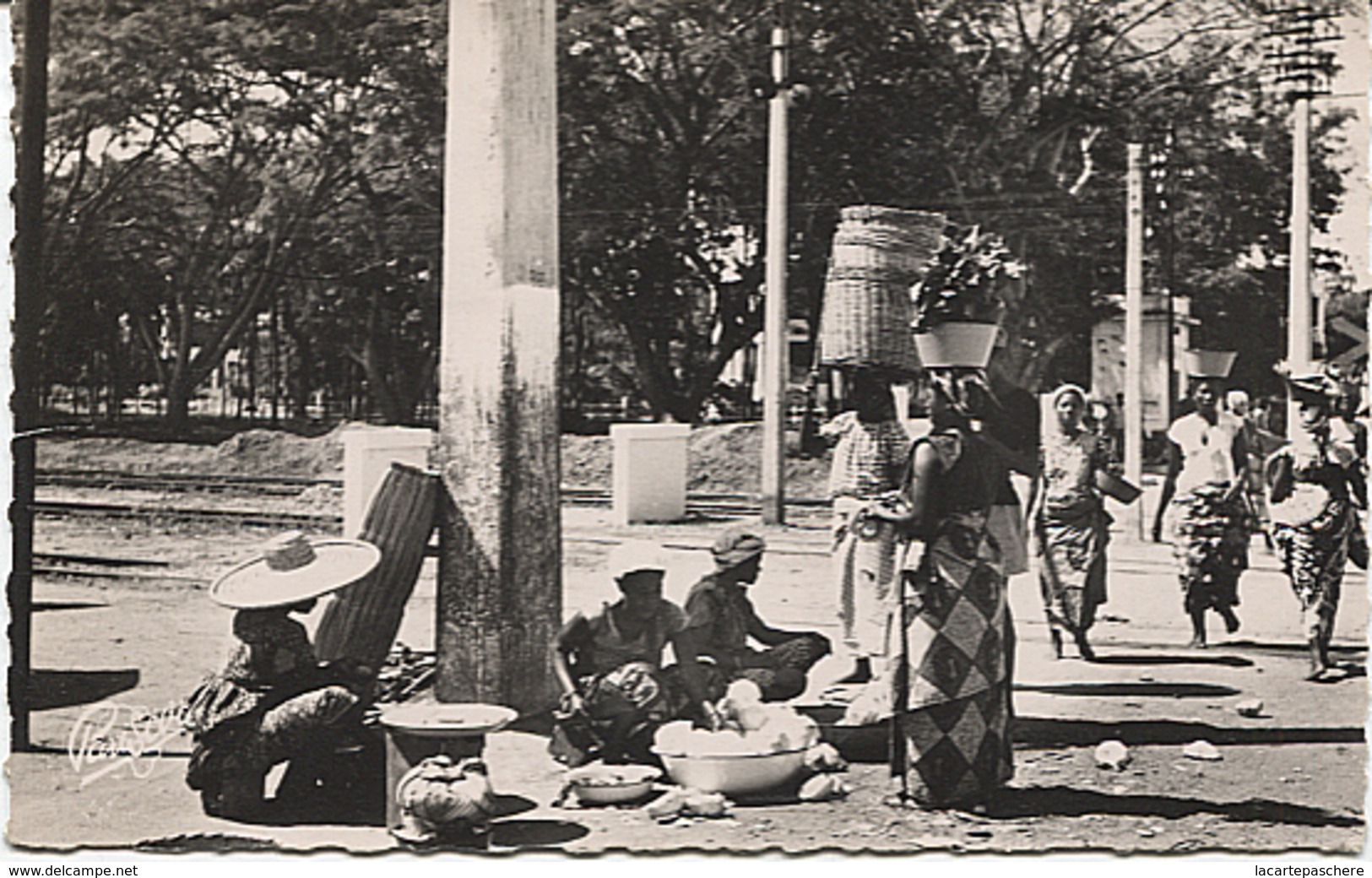 X116687 TOGO LOME UN COIN DU PETIT MARCHE - Togo