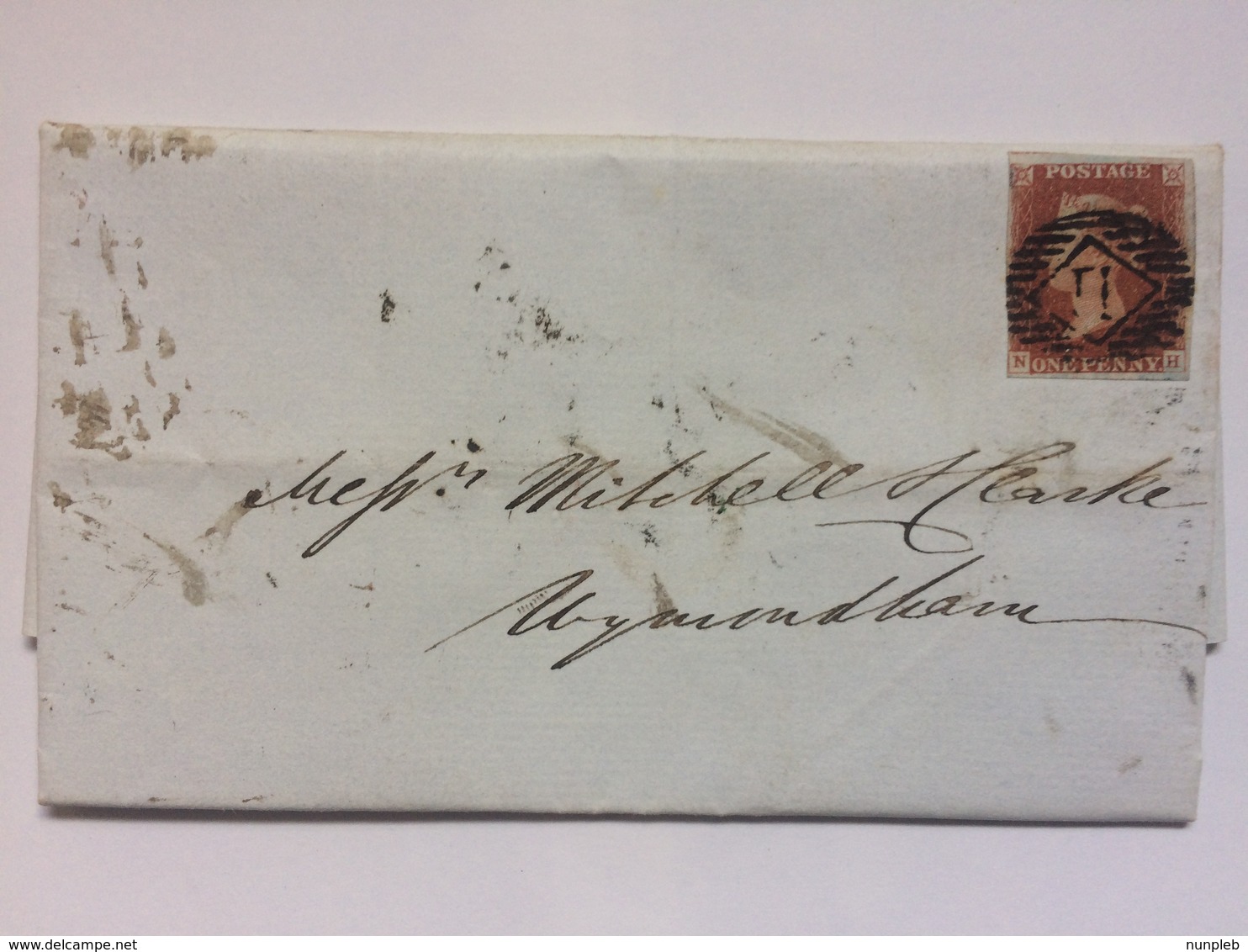 GB - Victoria 1846 Entire To Wymondham Norfolk - Cartas & Documentos