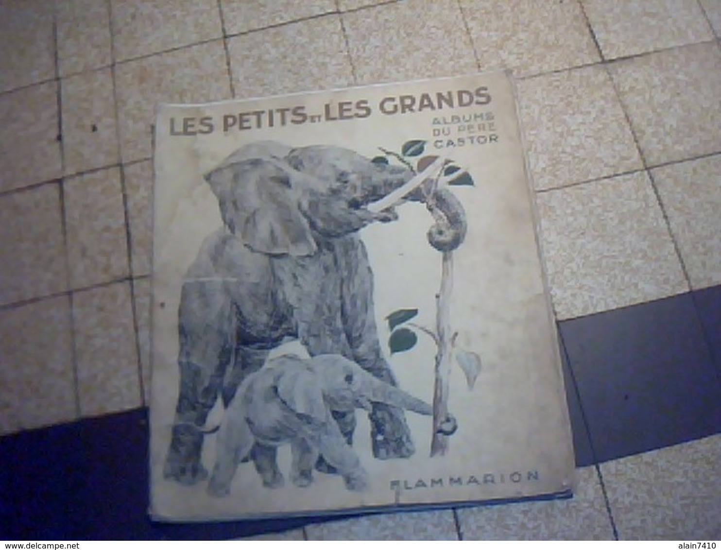 Live Jeunesse  Illustré  De 1933  LES PETIS ET LES GRANDS Album De Pere Castor Edition Flamarion - Collection Lectures Et Loisirs