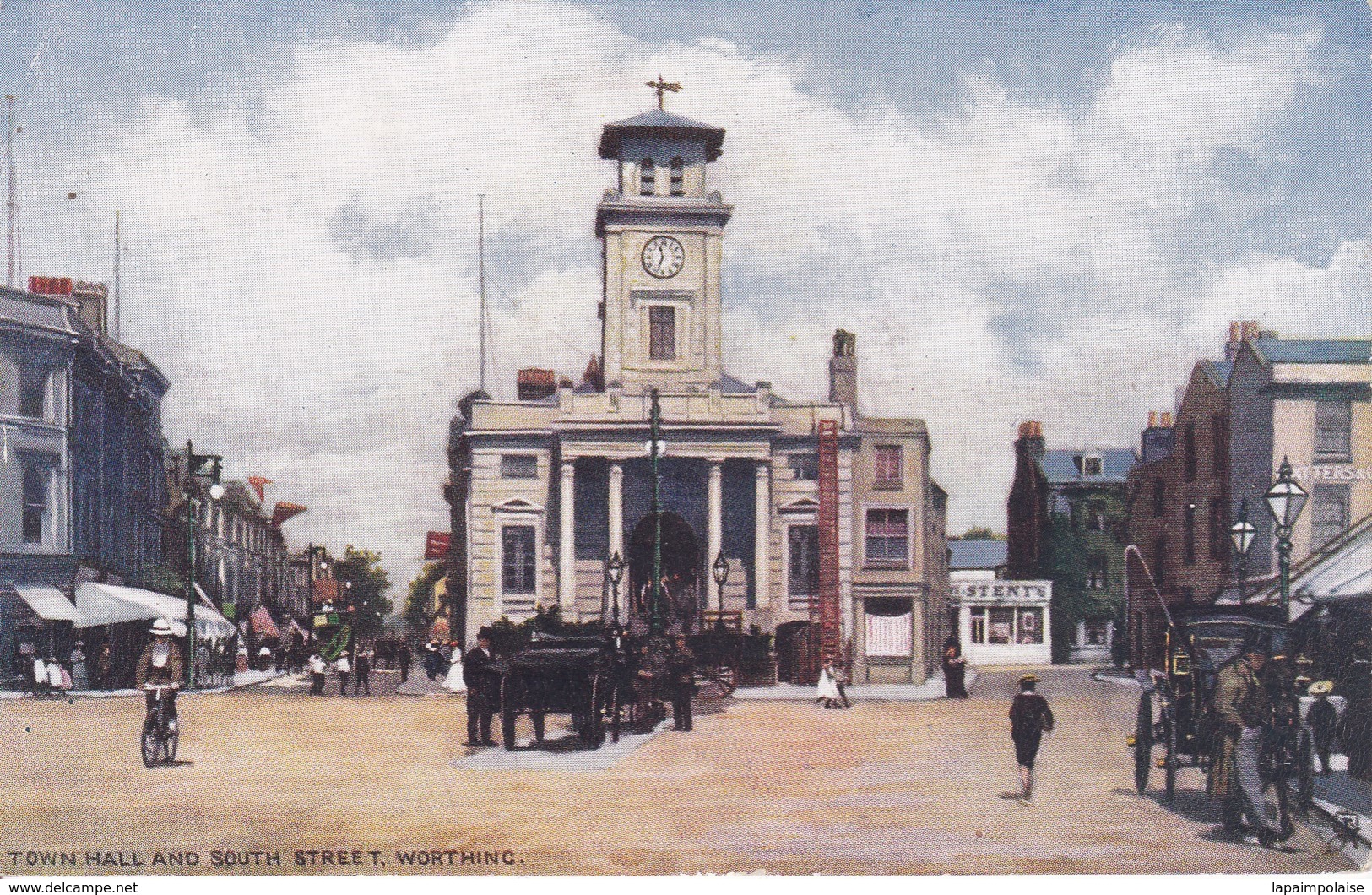 Royaume-Uni > Angleterre > Sussex > Worthing Town Hall And South Steet - Worthing