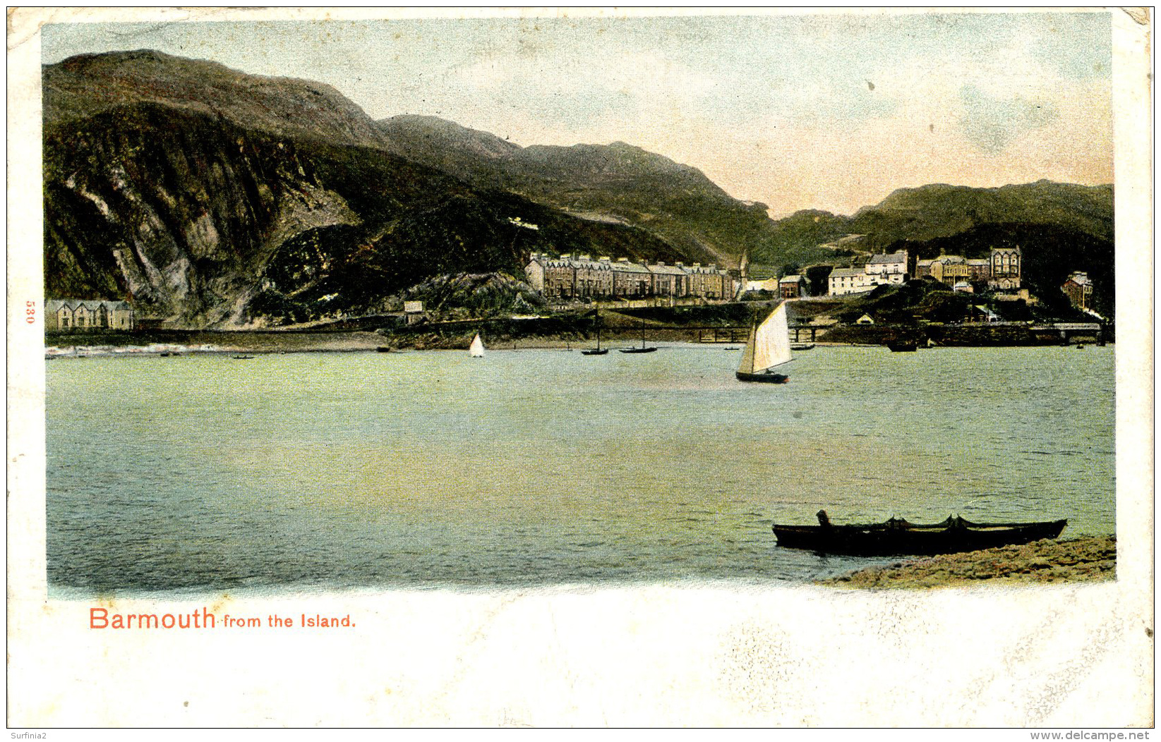 MERIONETH - BARMOUTH - FROM THE ISLAND 1904 Gwy490 - Merionethshire