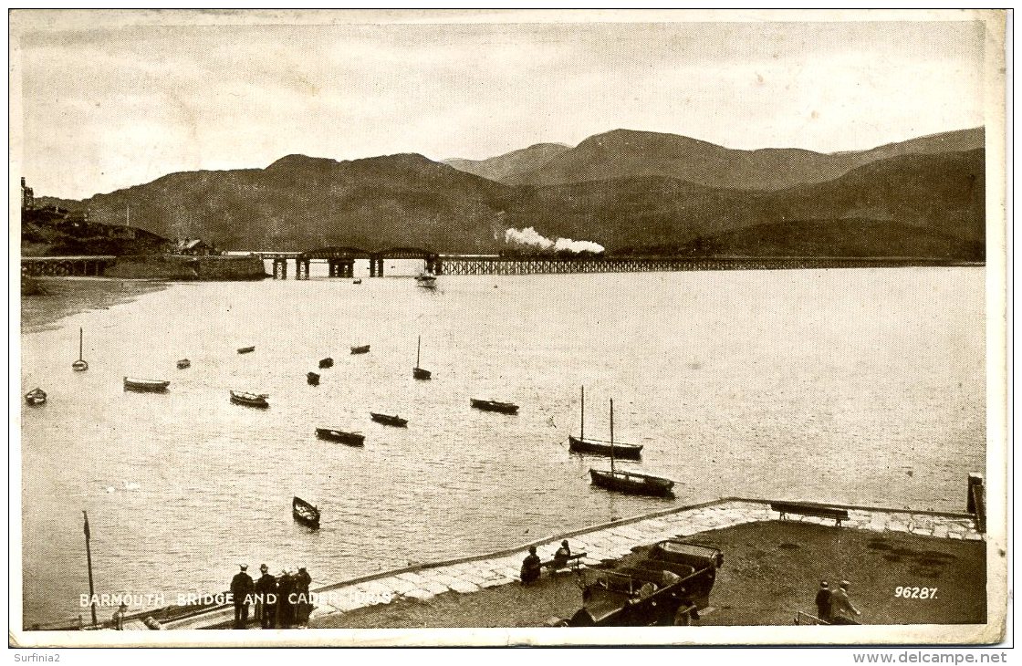 MERIONETH - BARMOUTH  -  BRIDGE AND CADER IDRIS Gwy238 - Merionethshire