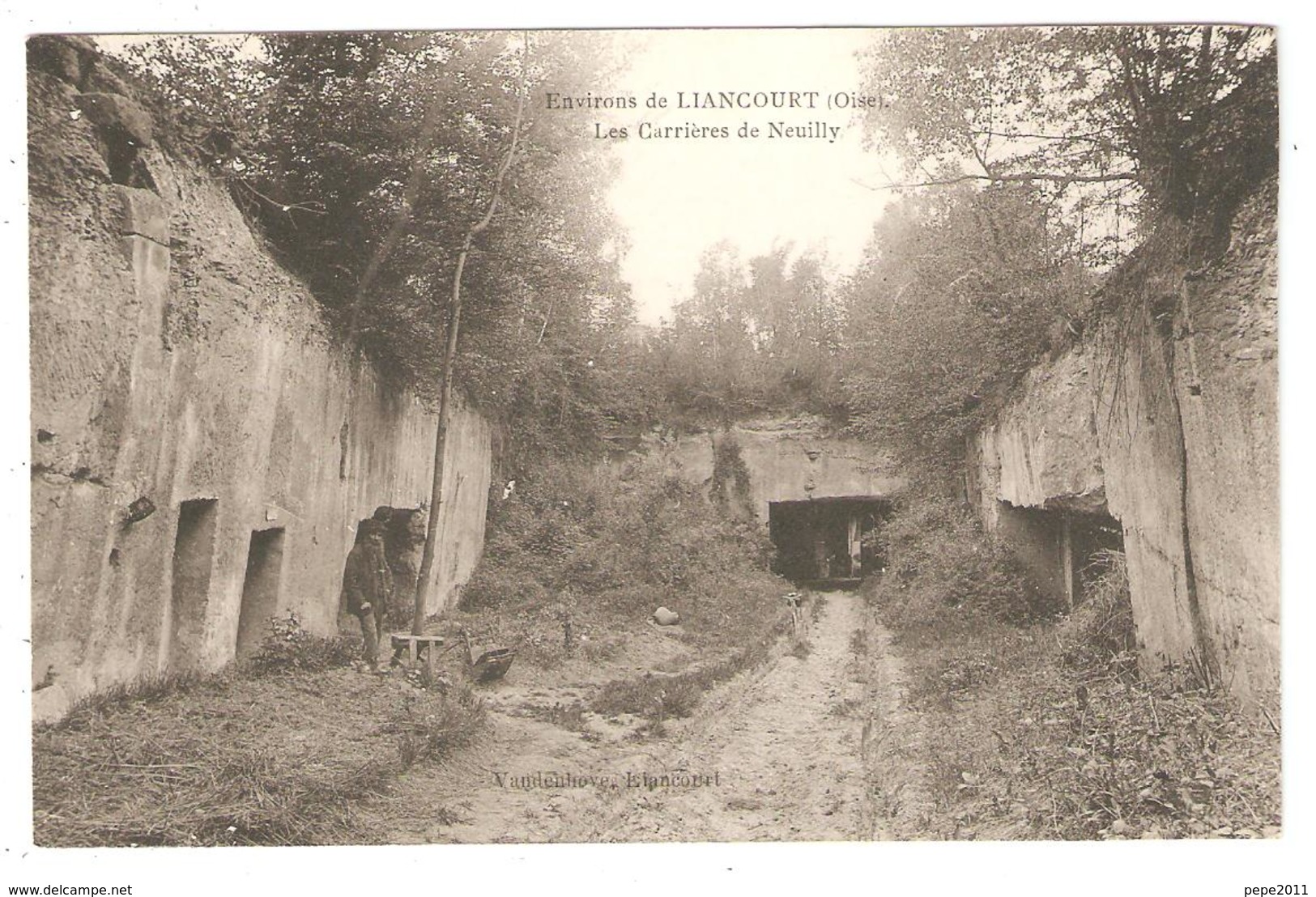 CPA 60 Oise Environs De LIANCOURT - Les Carrières De Neuilly - Liancourt