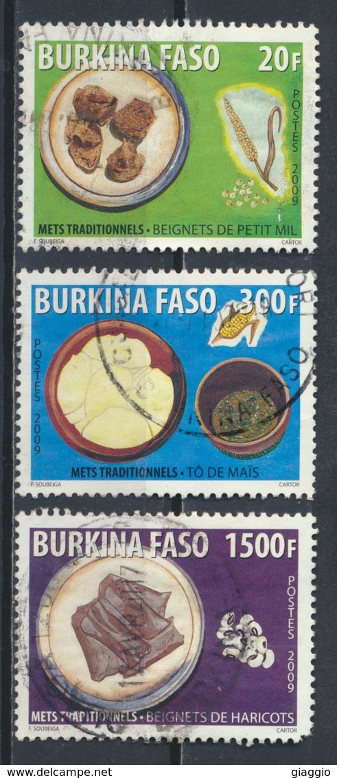 °°° BURKINA FASO - Y&T N°1358/60 - 2009 °°° - Burkina Faso (1984-...)