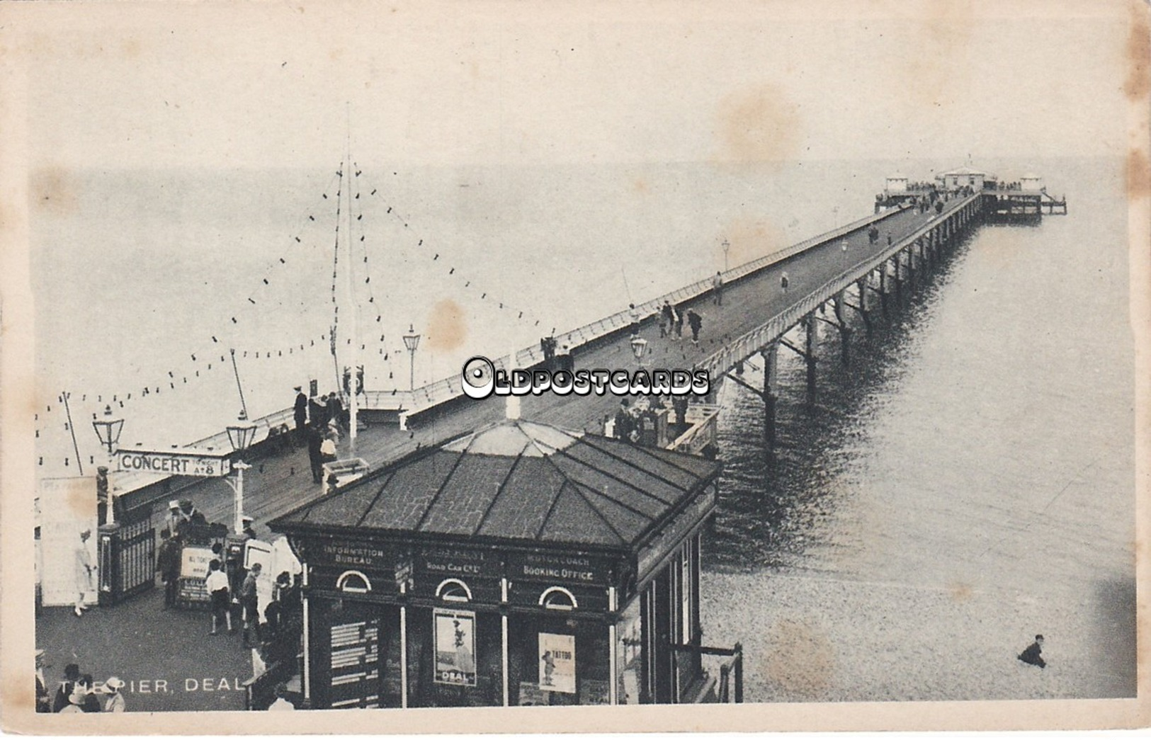 Old Postcard; The Pier. Deal. Kent. - Other & Unclassified