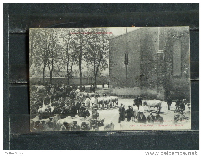 Z26 - 09 -  St Girons - Marché Aux Boeufs - Edition Labouche - 1905 - Saint Girons