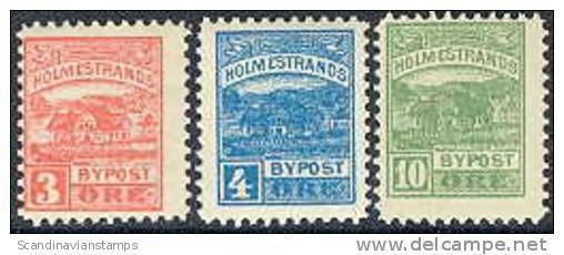 NOORWEGEN Bypost Holmestrands Serie PF-MNH-NEUF - Local Post Stamps