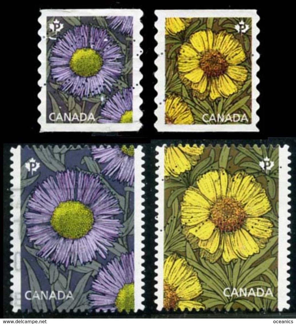 Canada (Scott No.2977-80 - Marguerite S/ Daysies) (o) - Oblitérés