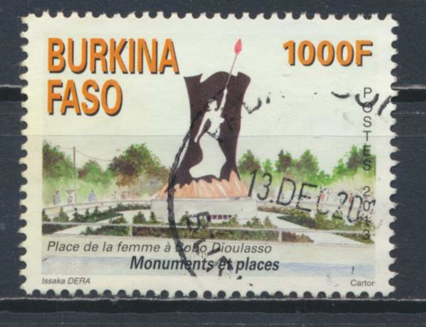 °°° BURKINA FASO - MI N°1975 - 2013 °°° - Burkina Faso (1984-...)