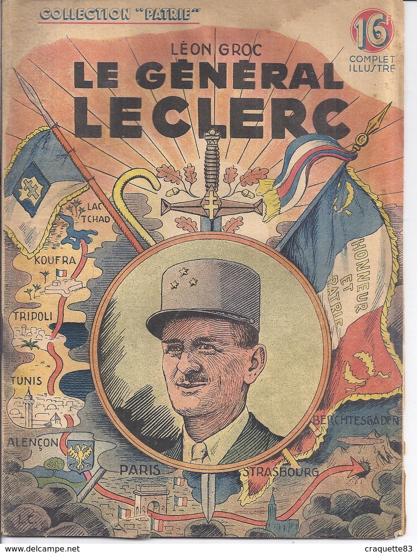 LE GENERAL LECLERC- COLLECTION "PATRIE" N)566  LEON GROC - MARS1948 - Other & Unclassified