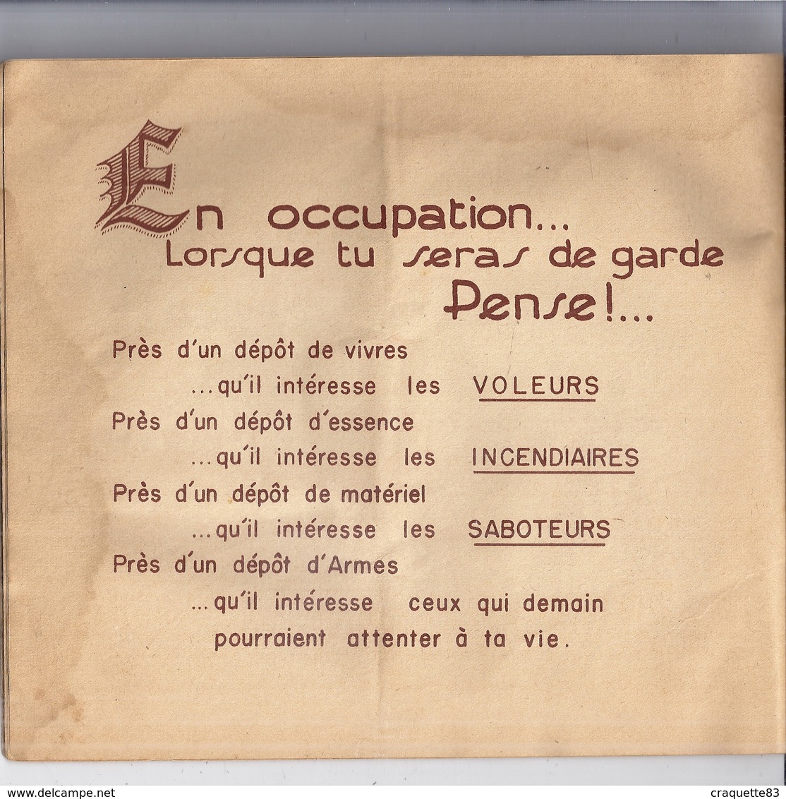 PROPAGANDE -L'ALLEMAGNE  CETTE INCONNUE.... EN OCCUPATION  DISCRETION  ILLUSTRATIONS DE MAB - - Autres & Non Classés