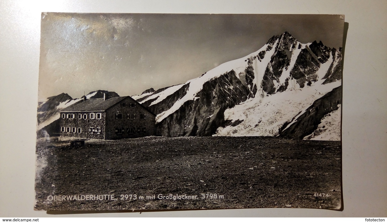 Österreich - Oberwalderhütte, Großglockner - 1954 - Rifugio - Altri & Non Classificati