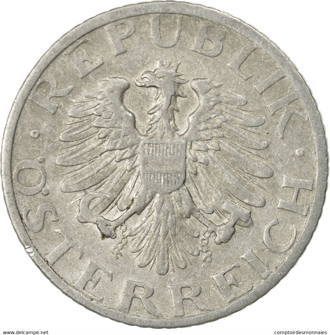 Monnaie, Autriche, 50 Groschen, 1947, TB+, Aluminium, KM:2870 - Autriche