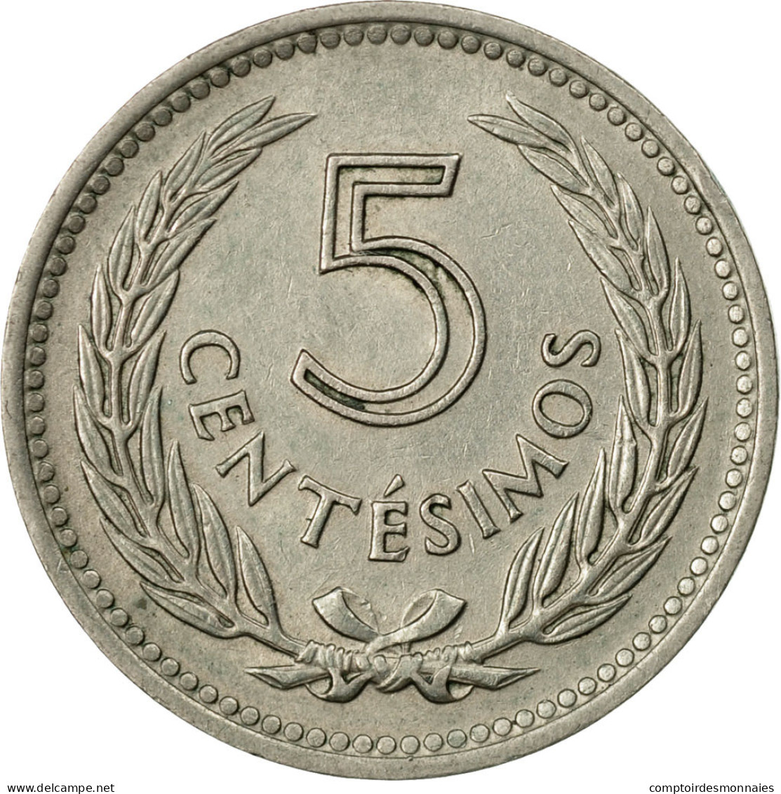 Monnaie, Uruguay, 5 Centesimos, 1953, Santiago, TTB, Copper-nickel, KM:34 - Uruguay