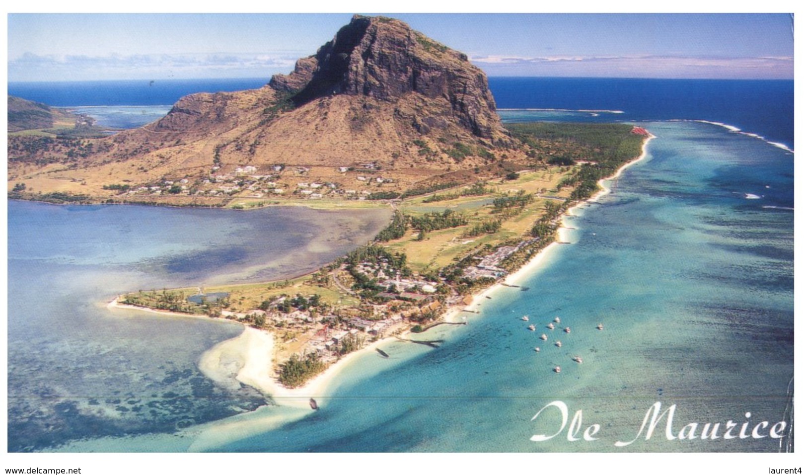 (M+S 101)  Ile Maurice - Le Morne UNESCO (with Stamps) - Mauritius