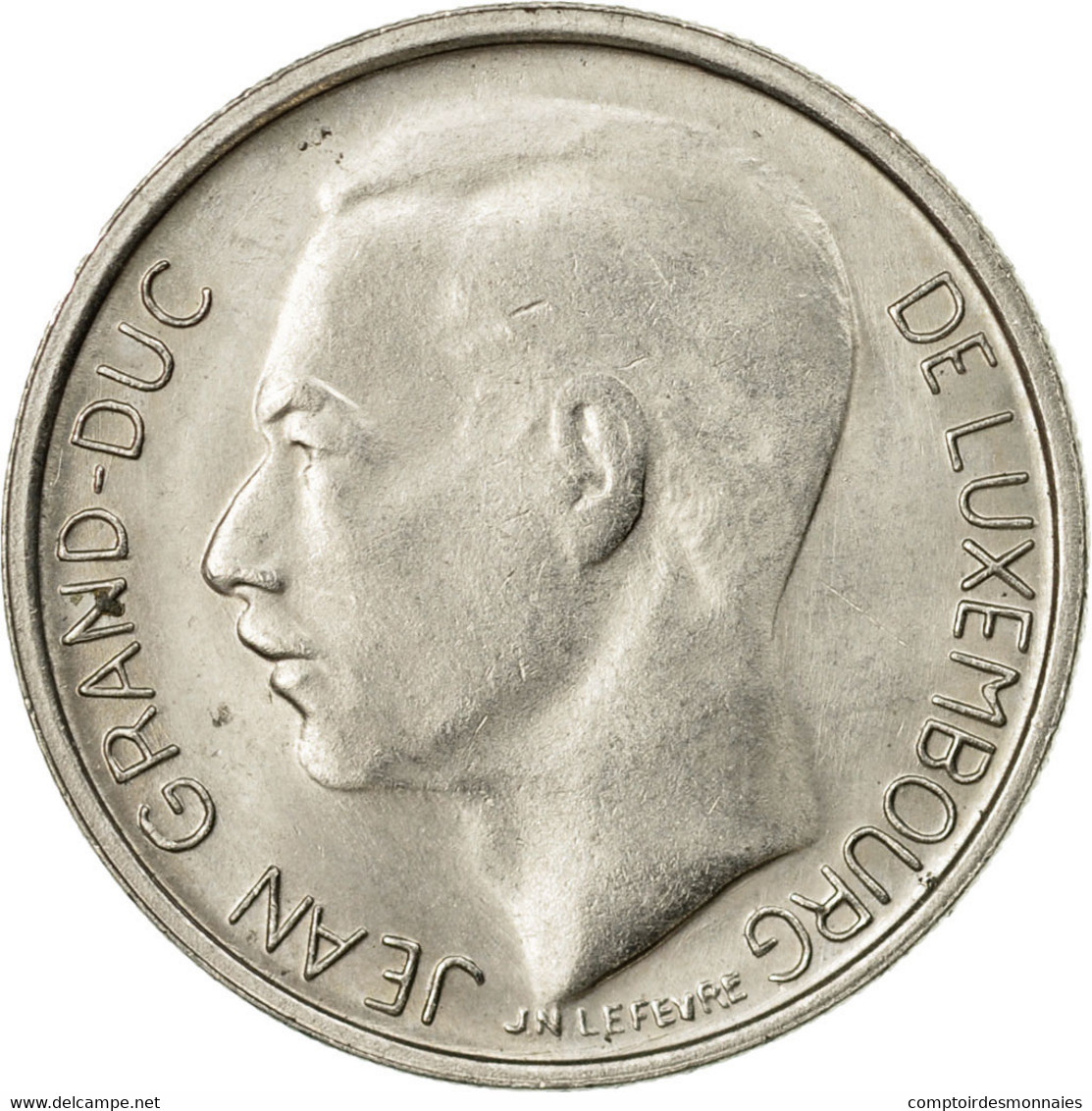 Monnaie, Luxembourg, Jean, Franc, 1965, SUP, Copper-nickel, KM:55 - Luxembourg