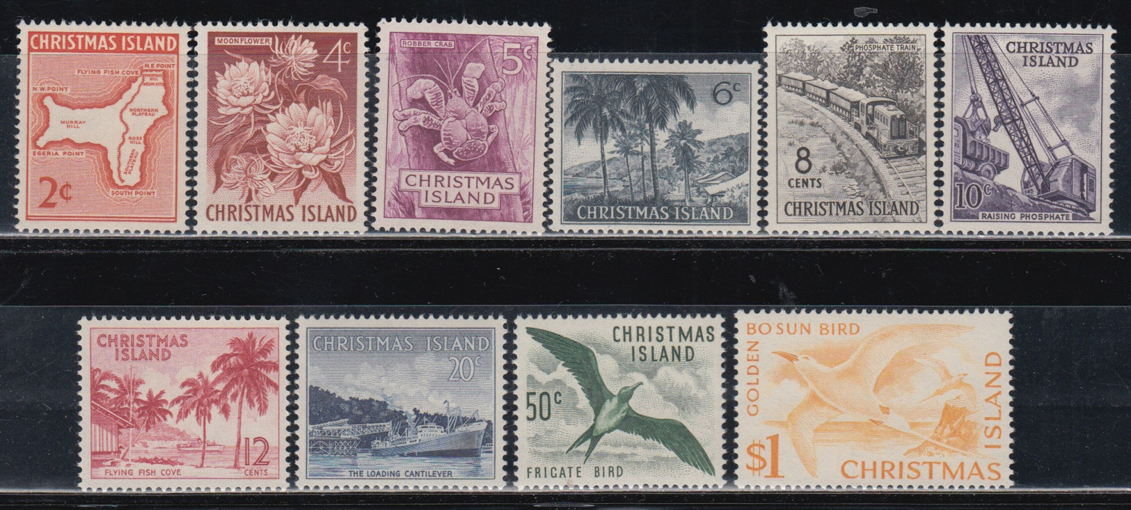 CHRISTMAS ISLAND. 1963   YVERT Nº 11 / 20    /**/ - Christmas Island