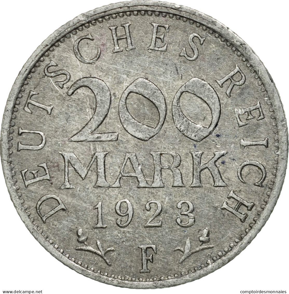 Monnaie, Allemagne, République De Weimar, 200 Mark, 1923, Stuttgart, TTB - 200 & 500 Mark