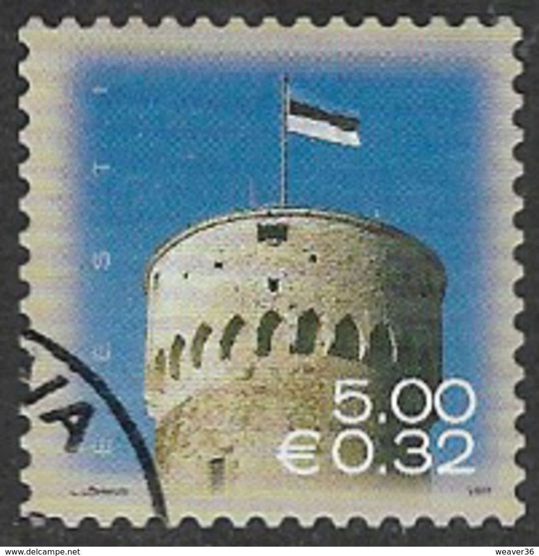 Estonia SG538 2007 Fortress 5k Good/fine Used [22/19690/6D] - Estonia