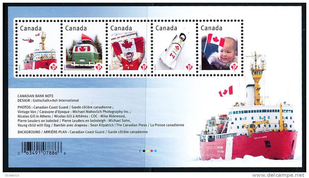 Canada (Scott No.2498 - Fierté Canadienne / Canadian Pride) [**] (P) BF / SS - Blocks & Sheetlets