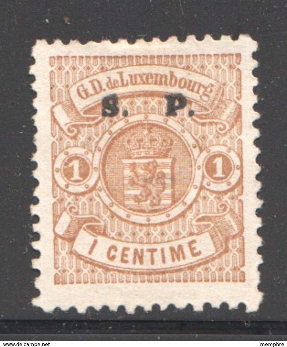 1 Cent. Impression De Haarlem SP Type 1II (*) Prifix 47 - Service